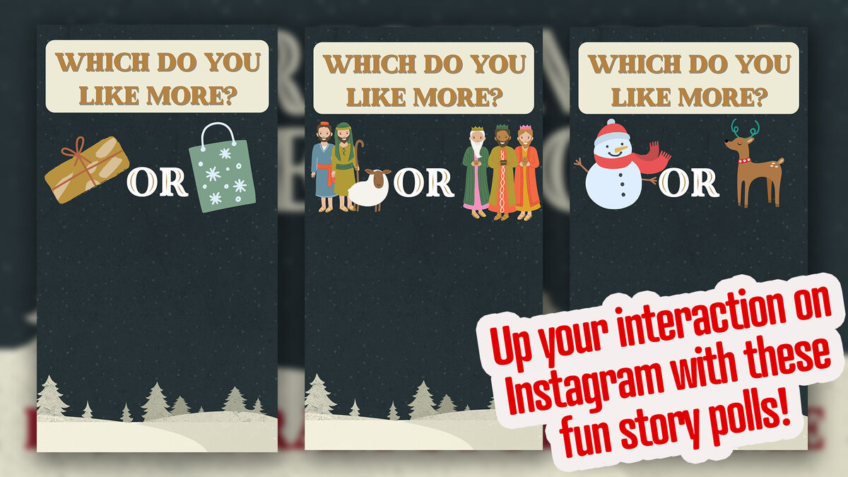 Christmas Questions Instagram Game image number null